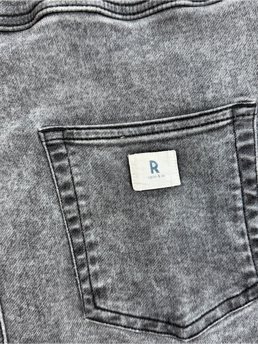 Ripton & Co Women’s Performance Stretch Acid Wash Jort Overalls NWOT - Picture 6 of 10